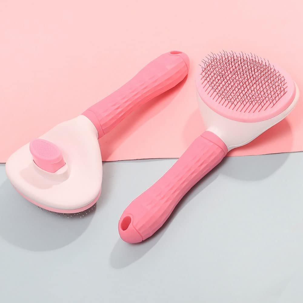 Hair Removal Pet Comb Brush (A-pink-card board) Hair Removal Pet Comb Brush (A-pink-card board)